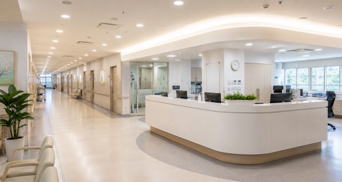 Hospital corridor